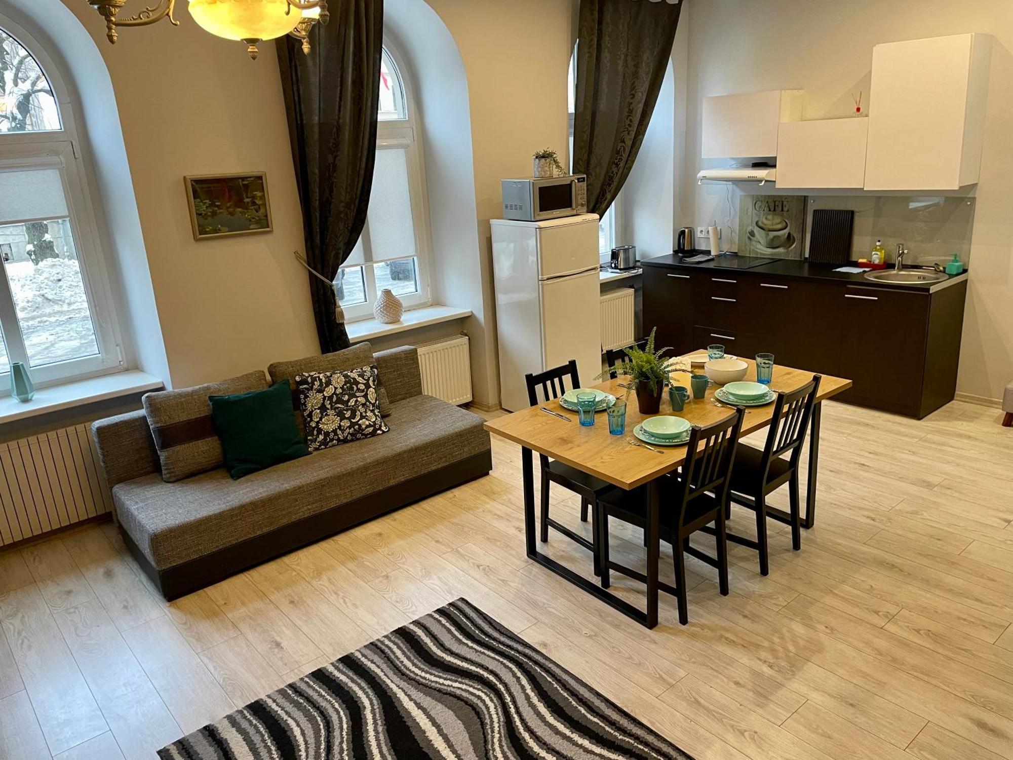 In Art Nouveau District Appartement Riga